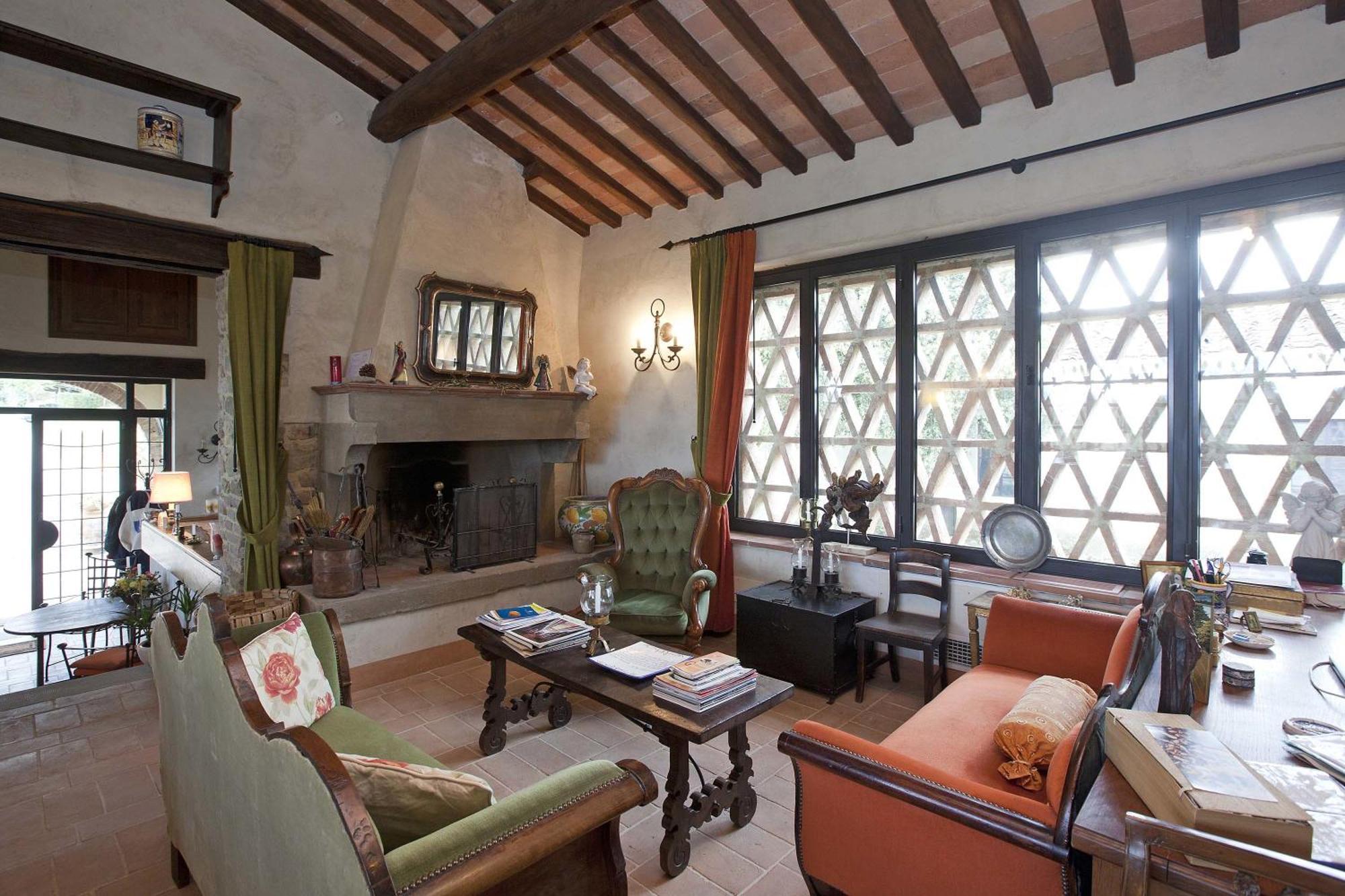 Podere Capitignano Borgo San Lorenzo Habitación foto